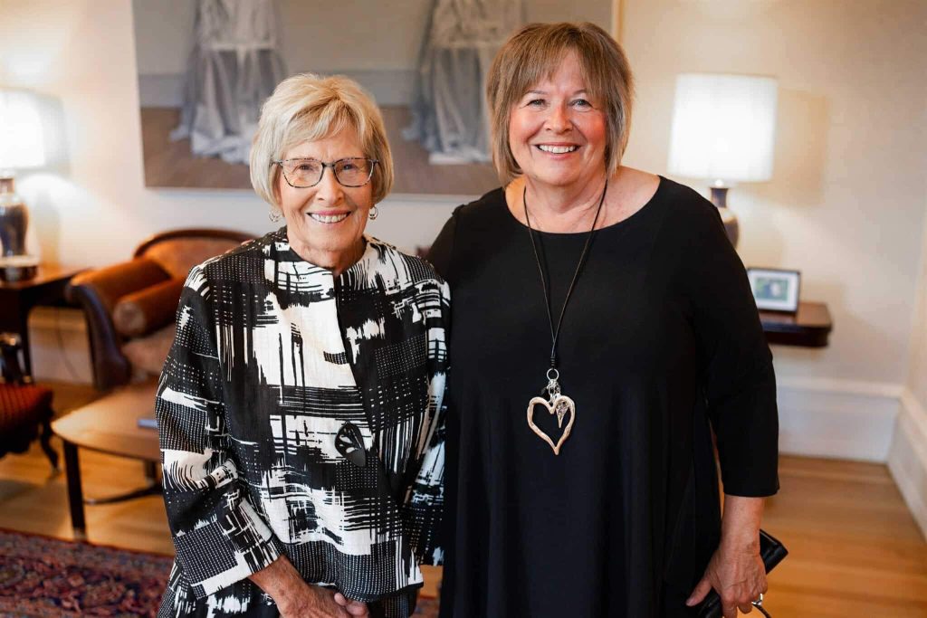 Lesli Malegus and mom Jean Oliver